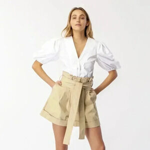 Revolve BARDOT Malek Paperbag Short NWT